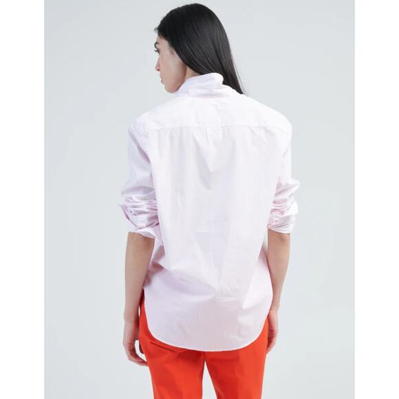 Frank and Eileen Relaxed Button-Up Striped Shirt Size Small New with Tags - Picture 6 of 9